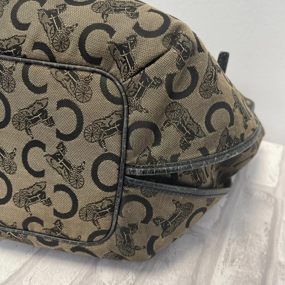 Celine Vintage Bittersweet C-Macadam Hobo Bag - Preowned